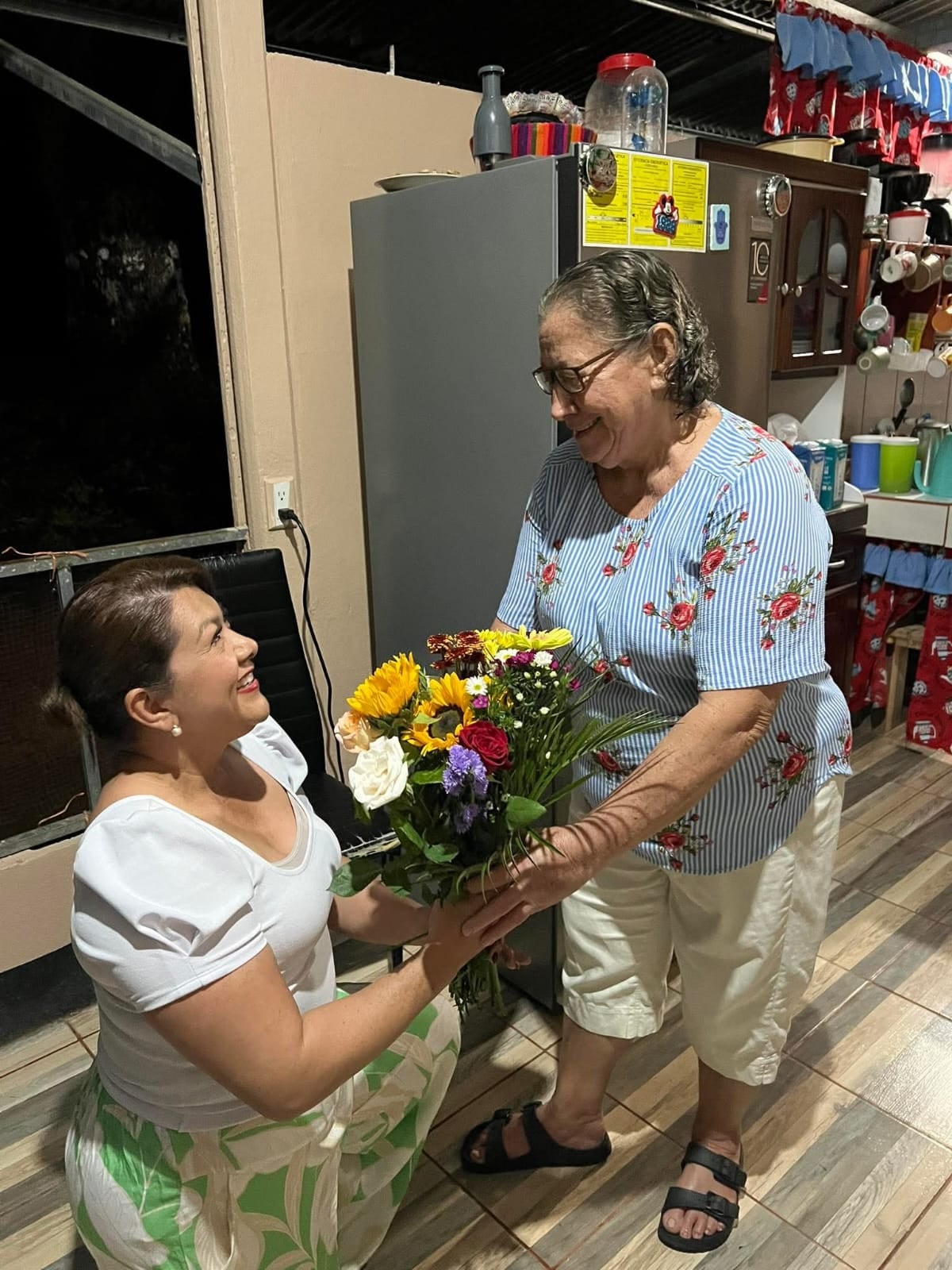 La diputada Sonia Rojas informó de la muerte de su mamá