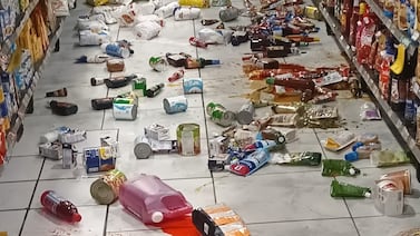 Fuerte sismo sacudió la zona sur del país