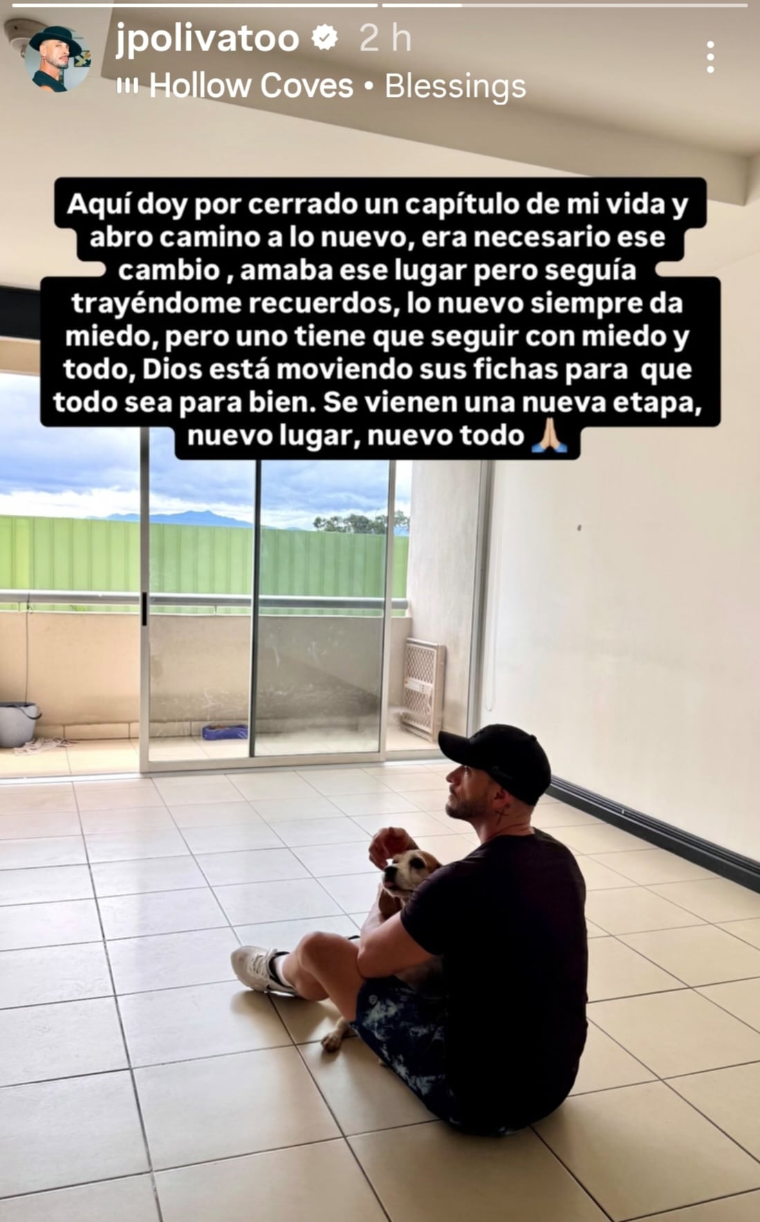 JP Olivato no solo se separó de la modelo Eli Vásquez sino que también ya decidió cambiarse de casa para empezar de nuevo solo con su perro Batata.