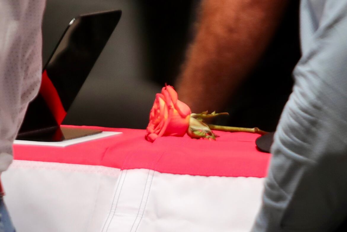 Funeral del oficial del OIJ, Geiner Zamora Hidalgo