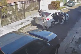 Impresionante video muestra como conductor escapó de maleantes que querían hacerle bajonazo