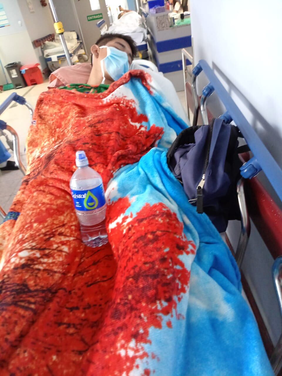 Anthony Ríos menor que sufrió fracturas en corrida de toros