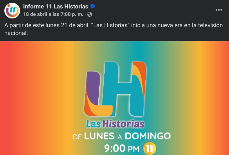 Este lunes 21 de abril, Repretel lanzará el nuevo Informe 11: Las Historias, sin Lussania Víquez y con un importante cambio en el nombre del programa.