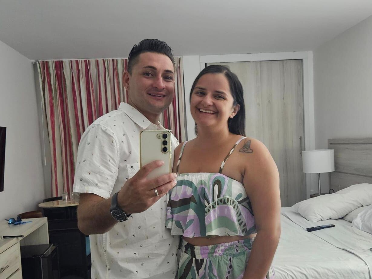 Kevin y Fabiola tenían poco más un año de casados.