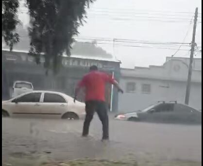 Emergencias por lluvias en Cartago. Foto cortesía.