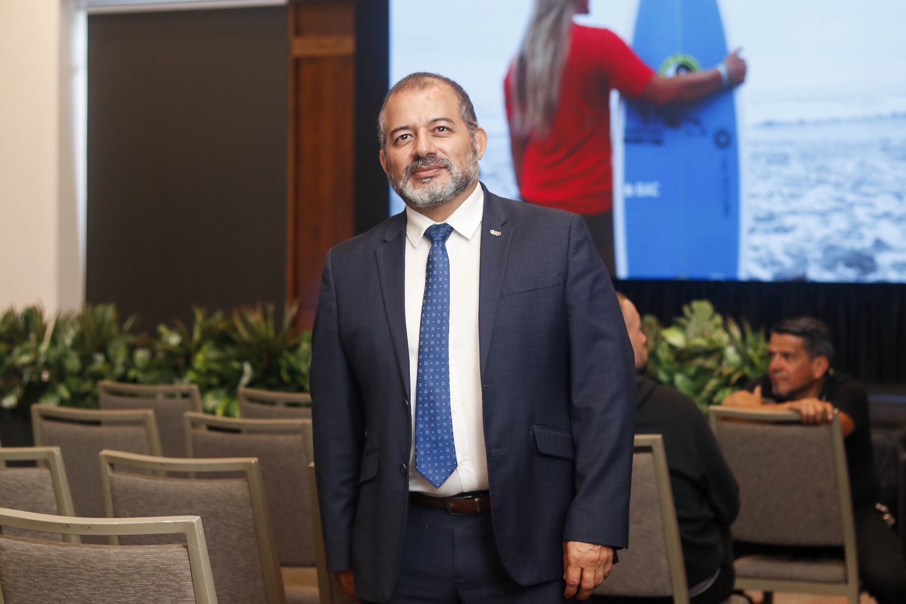 11/07/2024. Conferencia de prensa de Brisa Hennessy en el Santa Ana Country Club. San José. Fotografía: Lilly Arce.