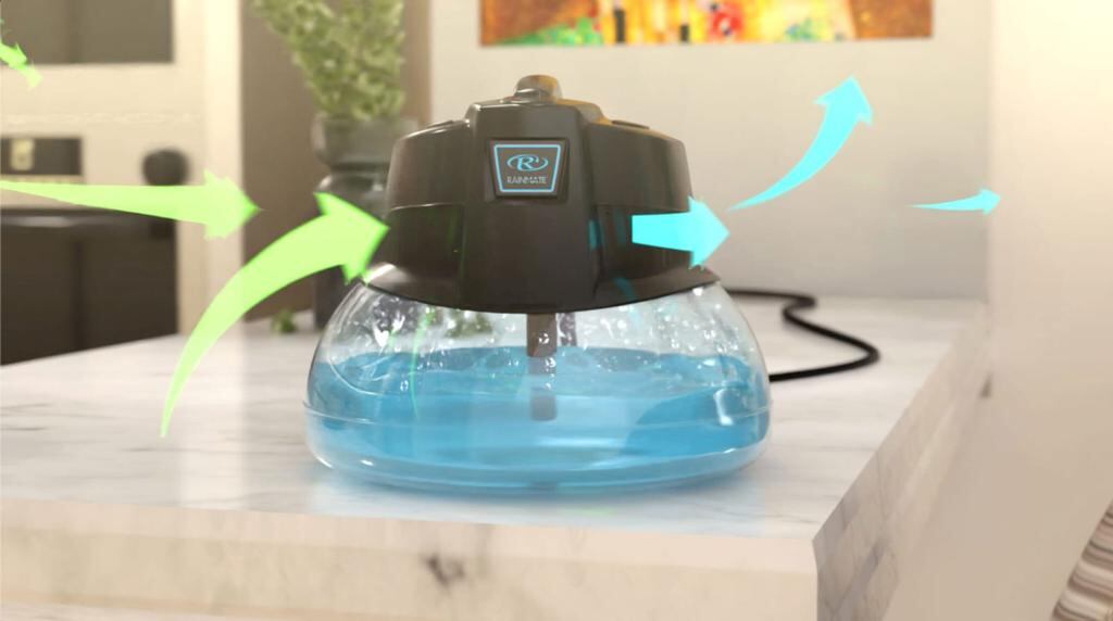 Rainmate es un purificador de aire que le ayuda a eliminar ácaros y pelos de mascotas en su casa y se mostrará en ExpoCasa 2023.
