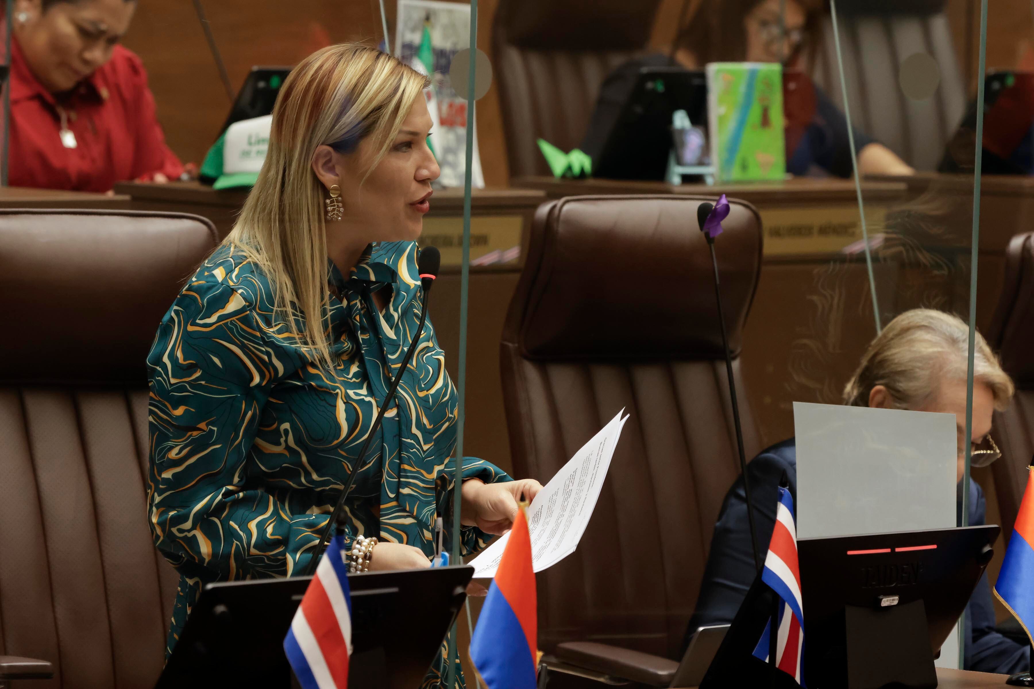 Discusión del voto de censura a la ministra de Educación en la Asamblea Legislativa