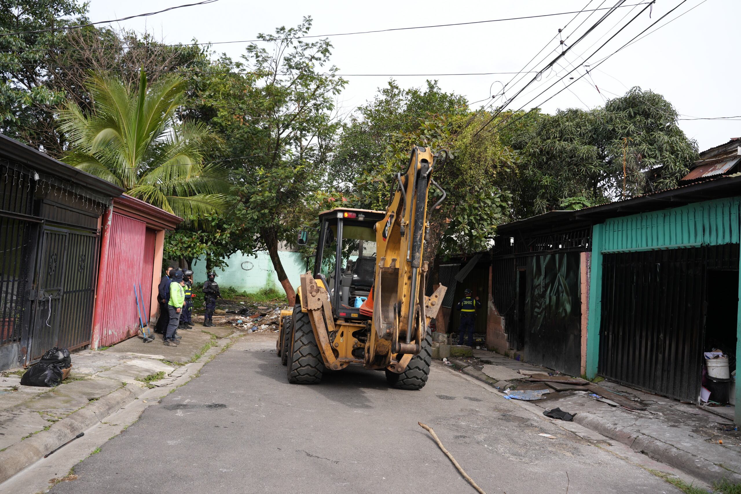 Policía Municipal de San José derribó uno de los búnker más conflictivos en Hatillo