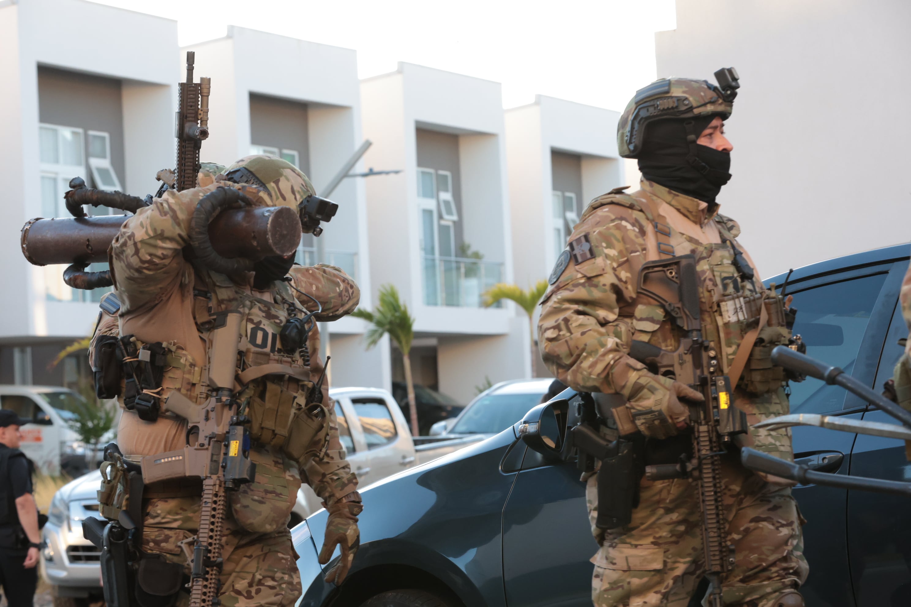 26/02/2026/ allanamientos realizados por el OIJ en el condominio Guachipelin 3-10 de Escazú/ foto John Durán