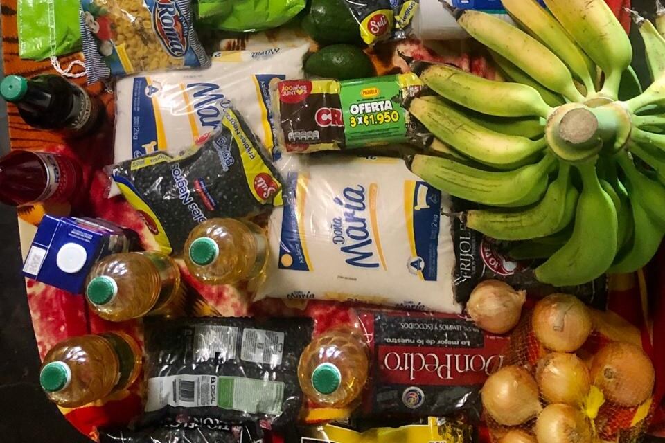 Víveres para la gente de Puntarenas, petición de Mauricio Amuy