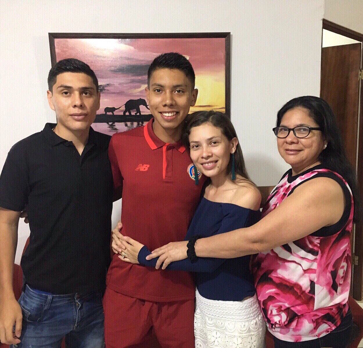 Carlos Martínez, jugador de la Selección Nacional. Cortesía.