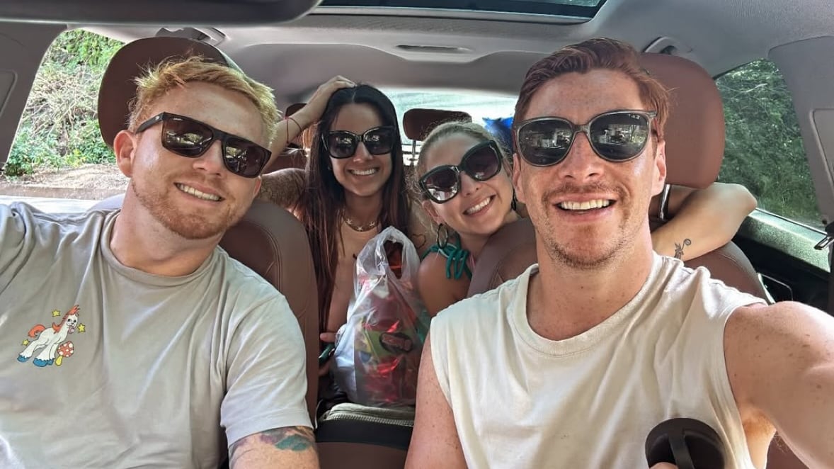 Javier Acuña y Lucía Jiménez alistaron sus maletas y se fueron a Tamarindo.