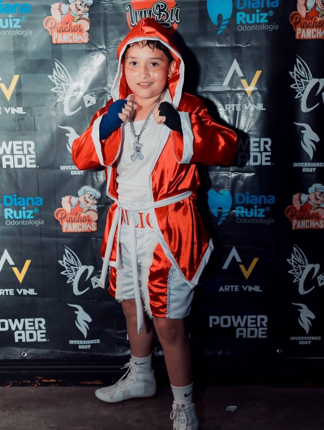 Emilio Gómez, mejor conocido como El Pibe CR, es toda una sensación en redes sociales con tan solo 12 años. Fotos cortesía y con la autorización de su padre Julio Gómez