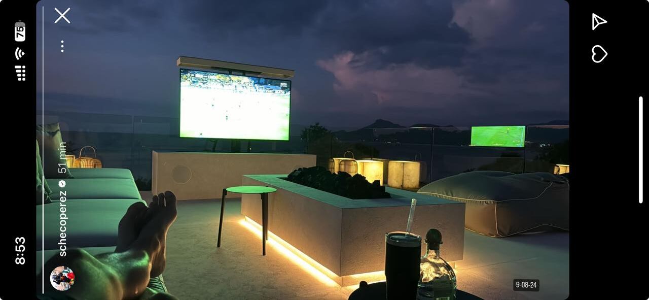 Sergio Checo Pérez F1, Liberia - Santos