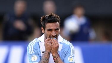 Esta fue la primera publicación de Ezequiel Lavezzi tras ser apuñalado