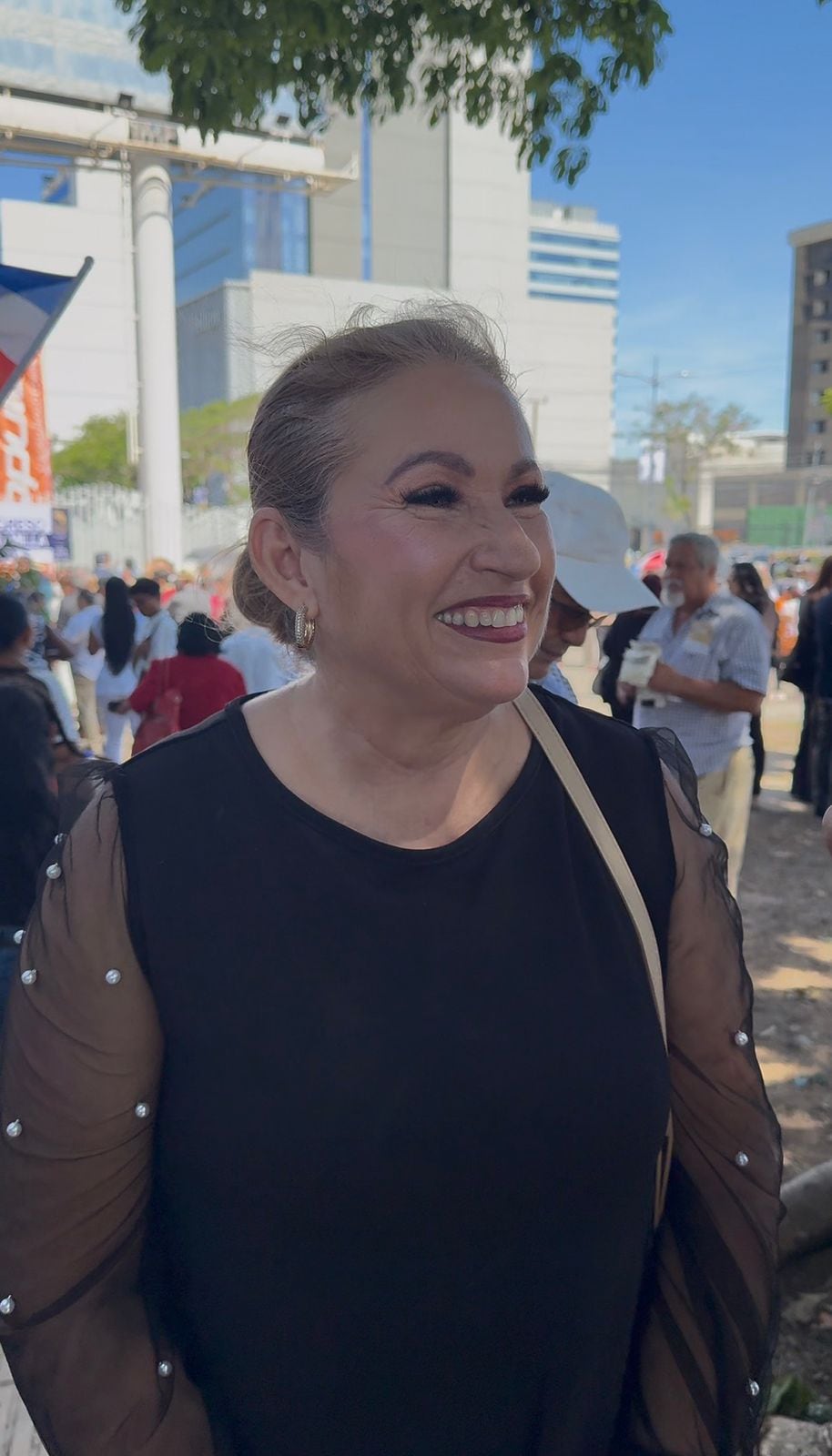 Vivienda, Seguridad y Educación, a lo que debe meterle mano ya mismo la nueva presidenta. En la foto, Teresita Herrera.