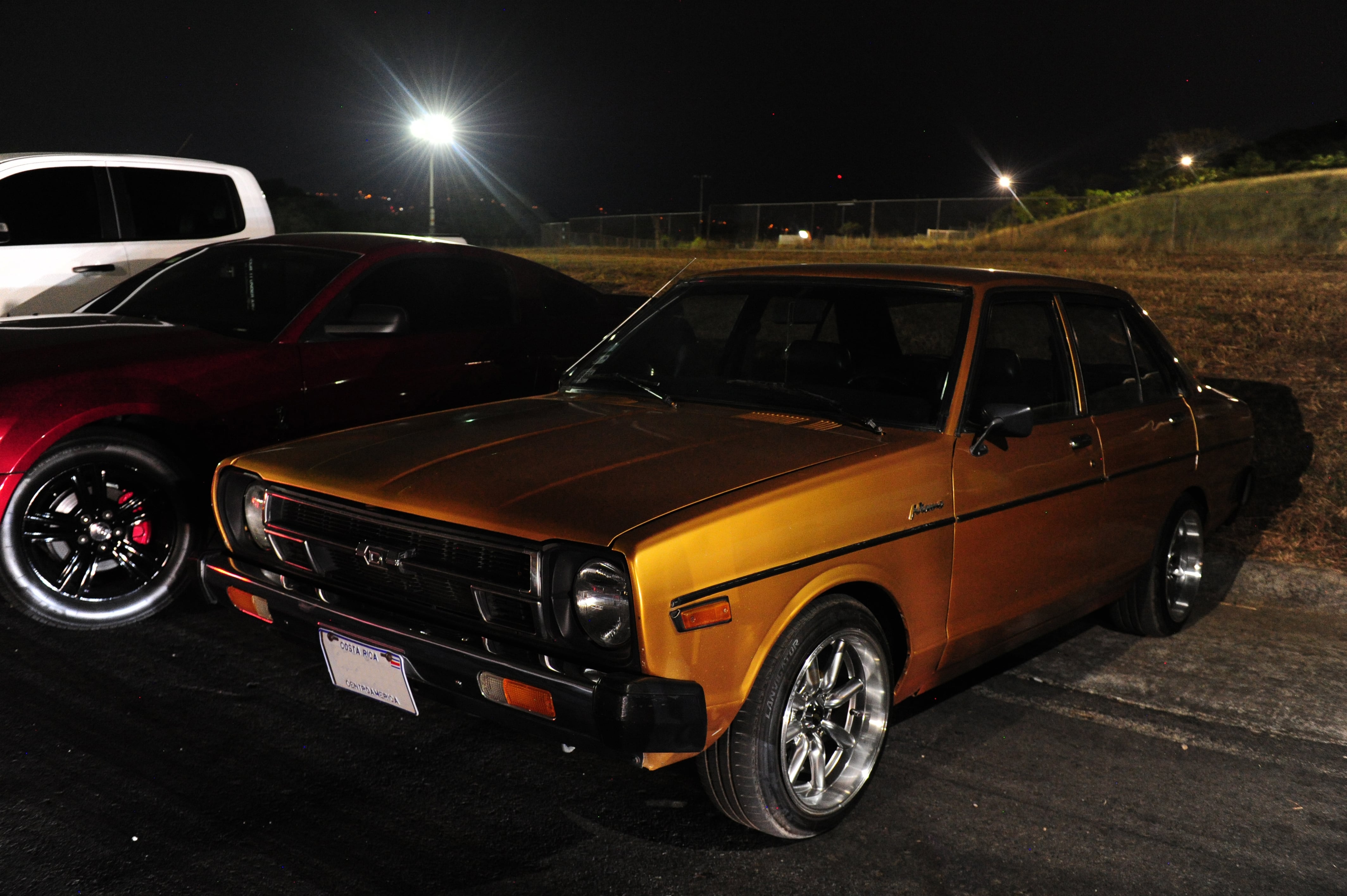 12/02/2024 Chuzo de la semana Datsun 120Y 1979 dueño Eduard Molina Rojas. Foto: Marvin Caravaca