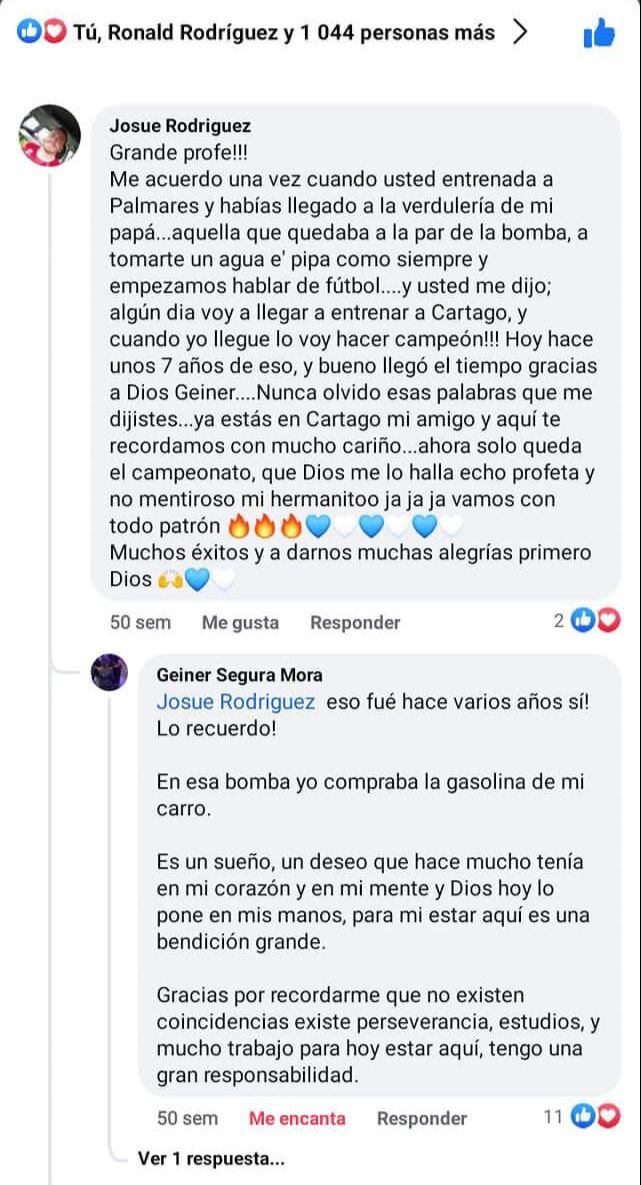 Rónald Rodríguez, amigo de Géiner Segura, verdulero