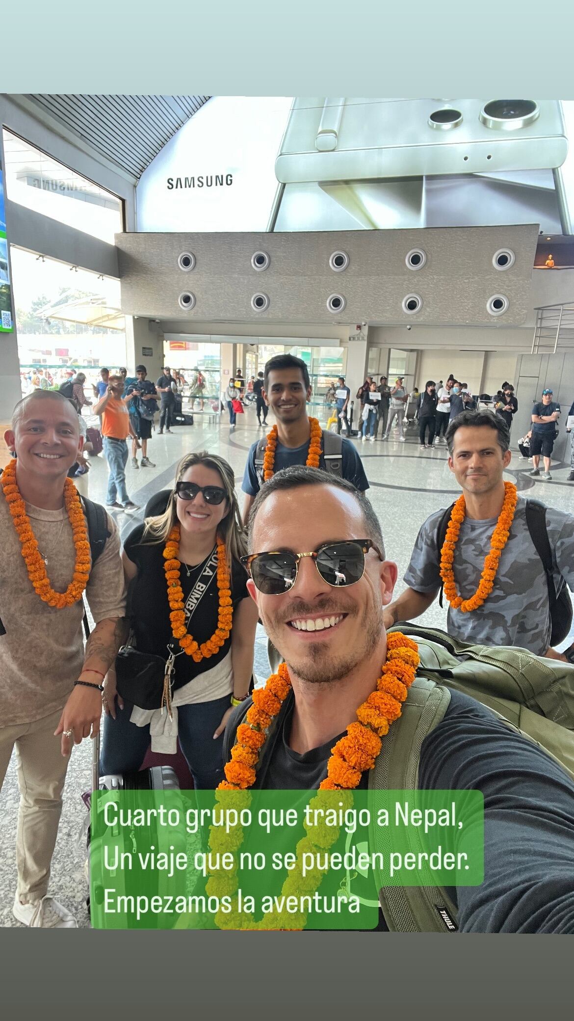 Daniel Vargas llega a Nepal por el Everest