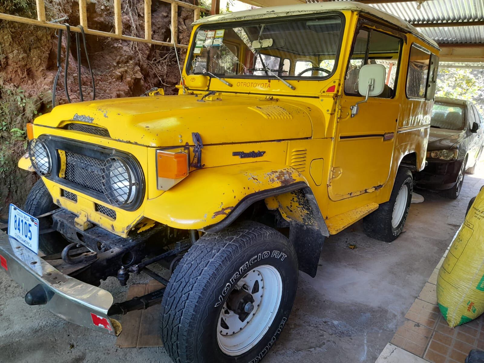 Un Land Cruiser se convirtió en el chineado de los nietos de un pulseador de Aserrí. Cortesía.