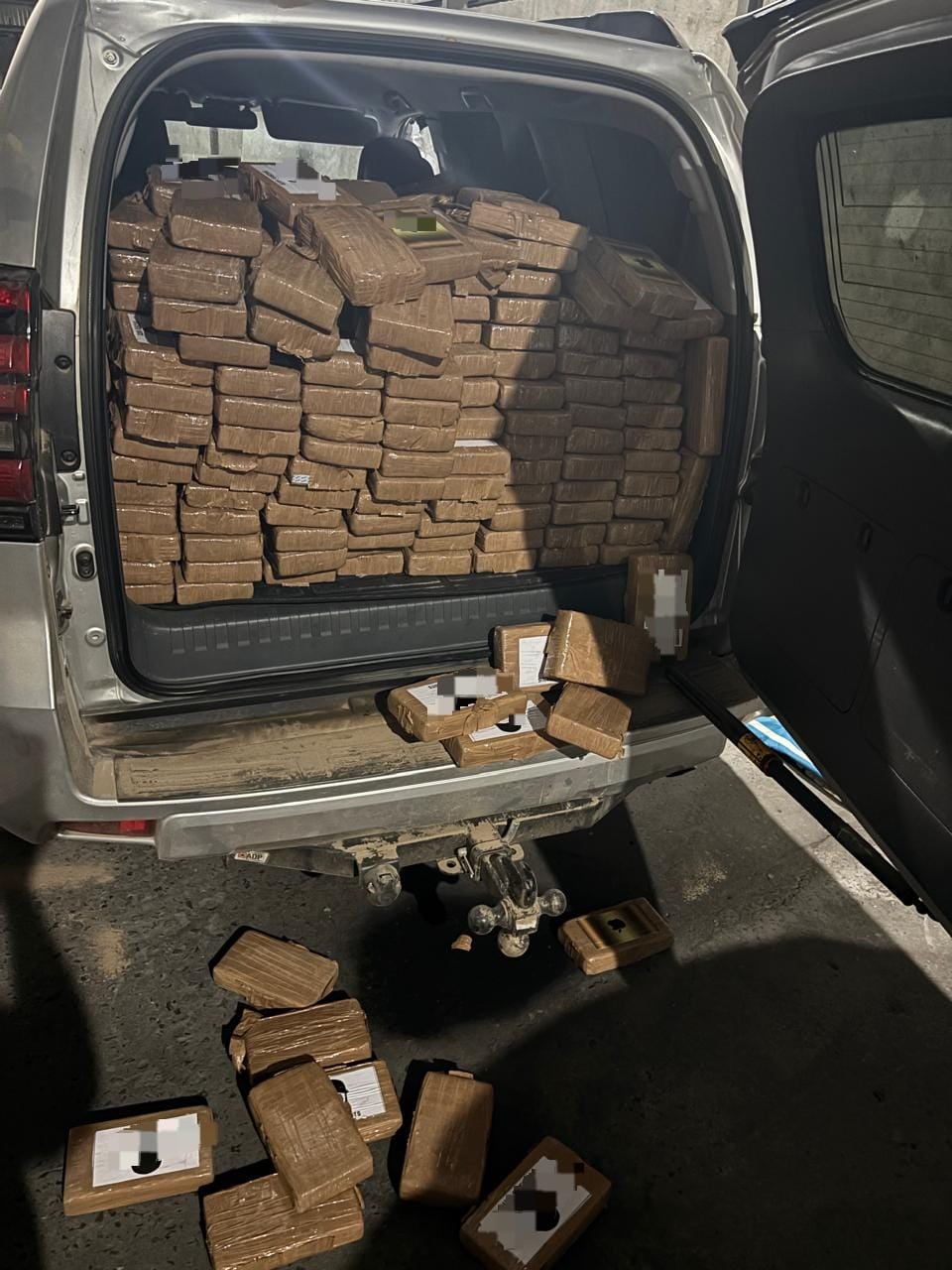 La droga fue hallada dentro de un vehículo durante un allanamiento en una bodega en Liberia, Guanacaste.