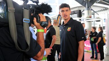 Yeltsin Tejeda vio de cerca el nuevo estadio Rosabal Cordero y le recordó un país europeo