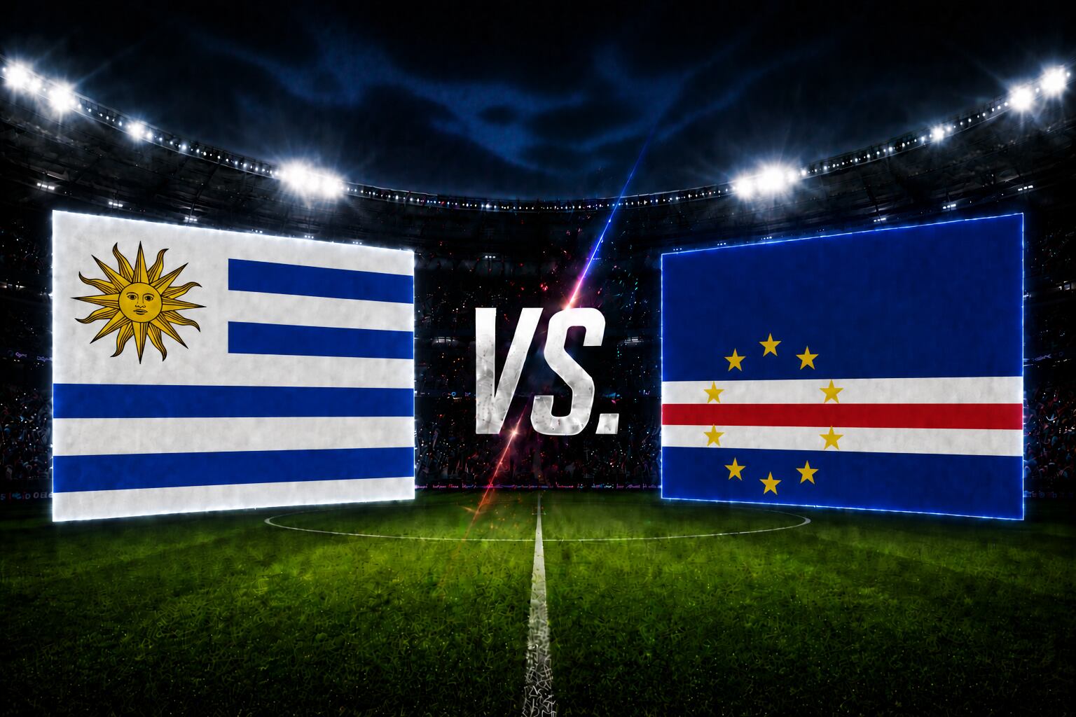 Uruguay se enfrenta a Cabo Verde este domingo 21 de junio en el Mundial 2026.
