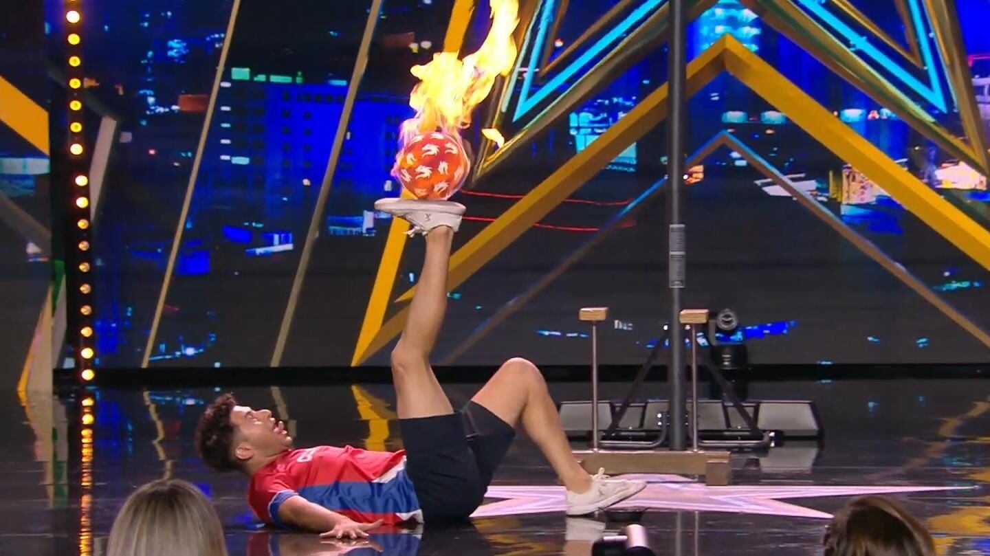 Willy ya representó a Costa Rica en dos Go Telent Show y lo hará en el mejor de todos