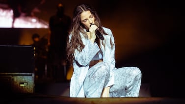 Debi Nova hizo suspirar a sus fans con un gran concierto en Parque Viva