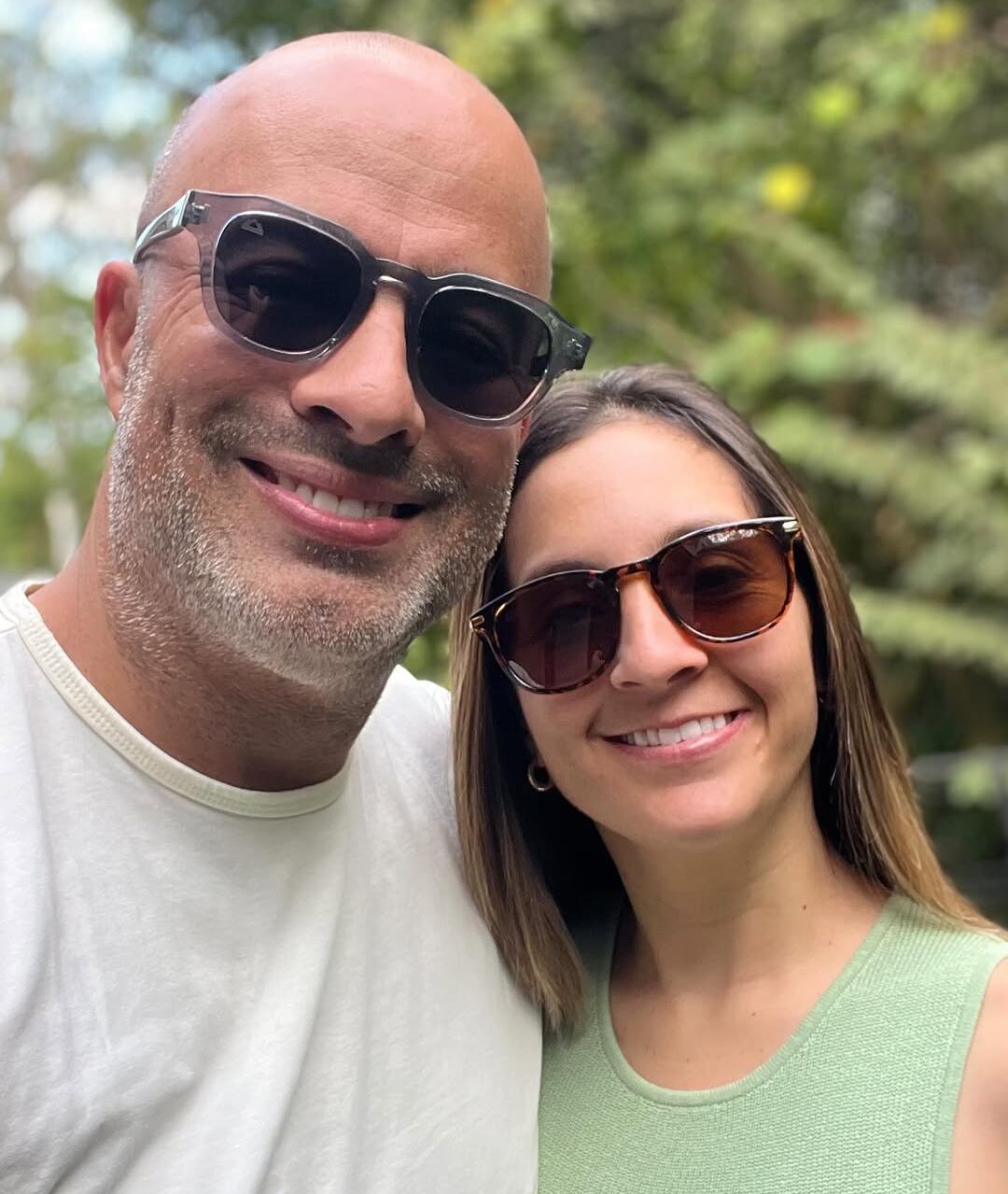 Jorge Martínez y Laura Brenes