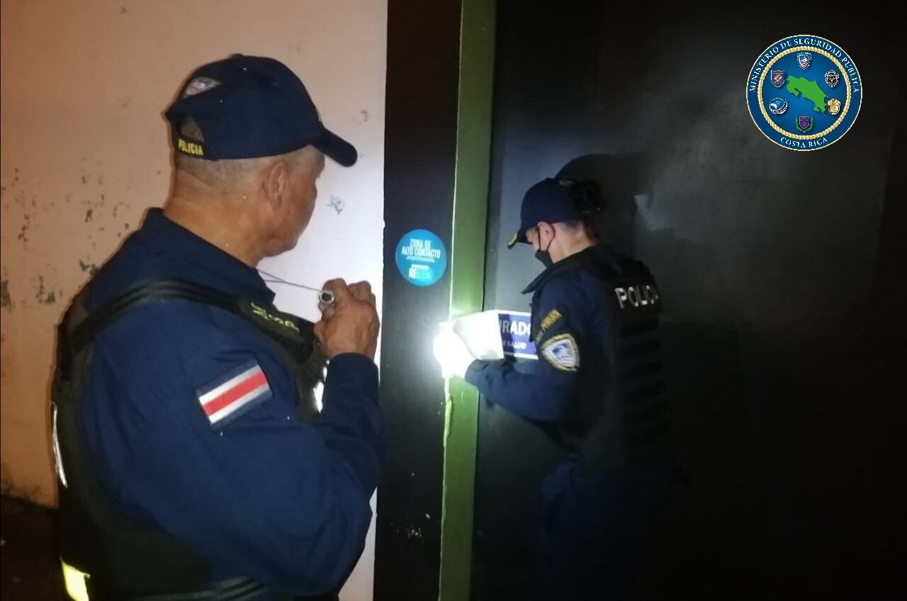 Autoridades intervienen actividad clandestina en San Pedro de Montes de Oca. Foto MSP.