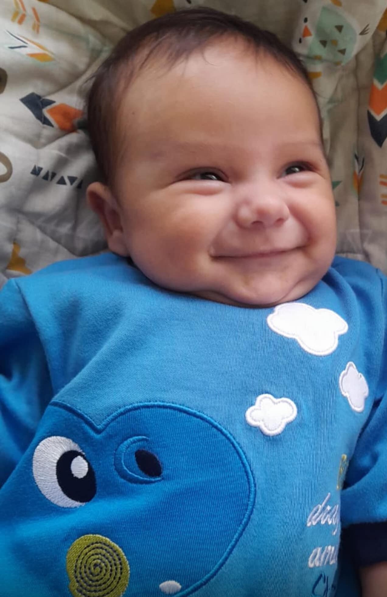 Joselyn Chacón muestra fotos de su bebé que ya tiene tres meses