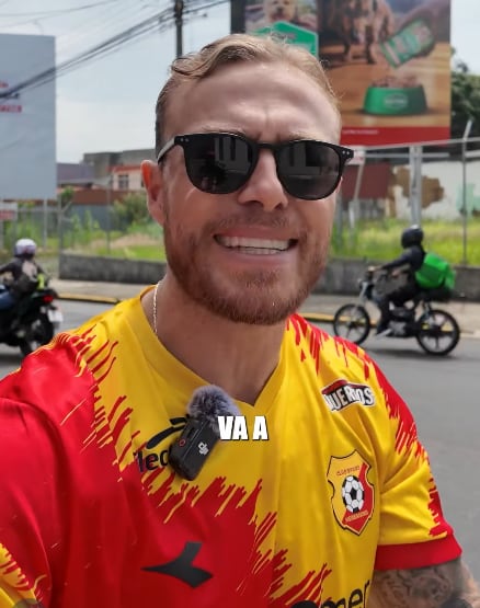 Francisco Ramírez, mejor conocido como Francho, es super seguidor del Club Sport Herediano.