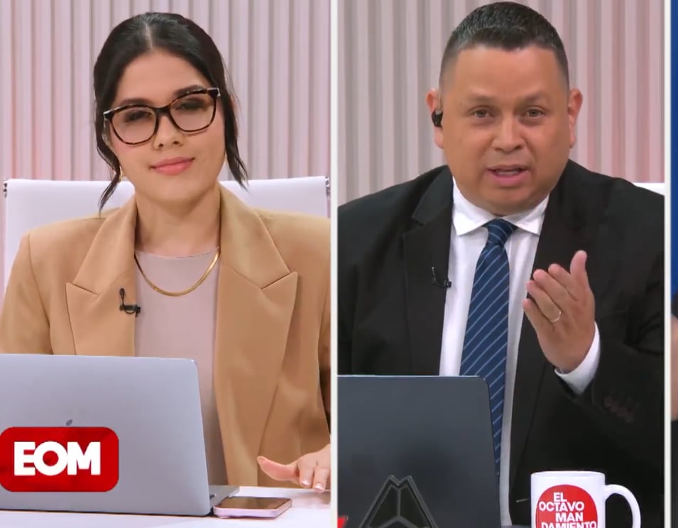 El octavo mandamiento, de canal ¡Opa!, ahora presentado por Lucelena Soto y Gilberto Valencia.