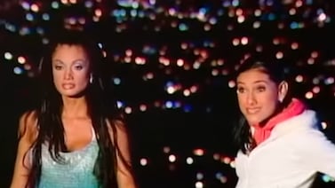 Desempolvan video de cuando Nancy Dobles y Marilin Gamboa eran muy amigas