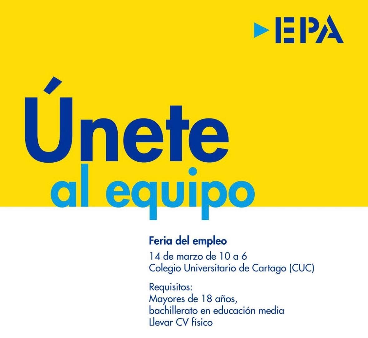 EPA feria de empleo