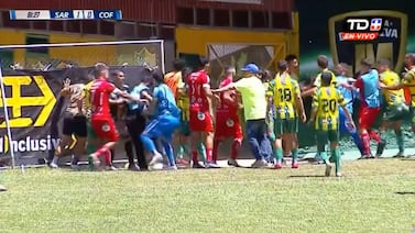 Ojo las fuertes sanciones a Sarchí y Palmares por el pleito que protagonizaron el domingo