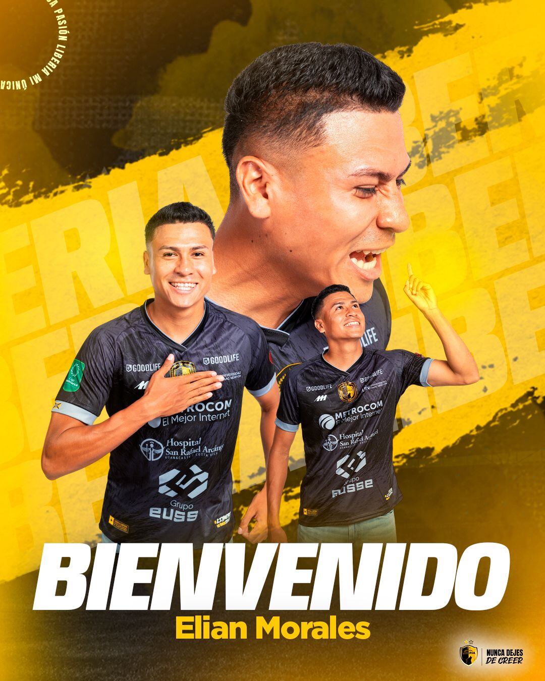 Elián Morales es el primer refuerzo del Municipal Liberia