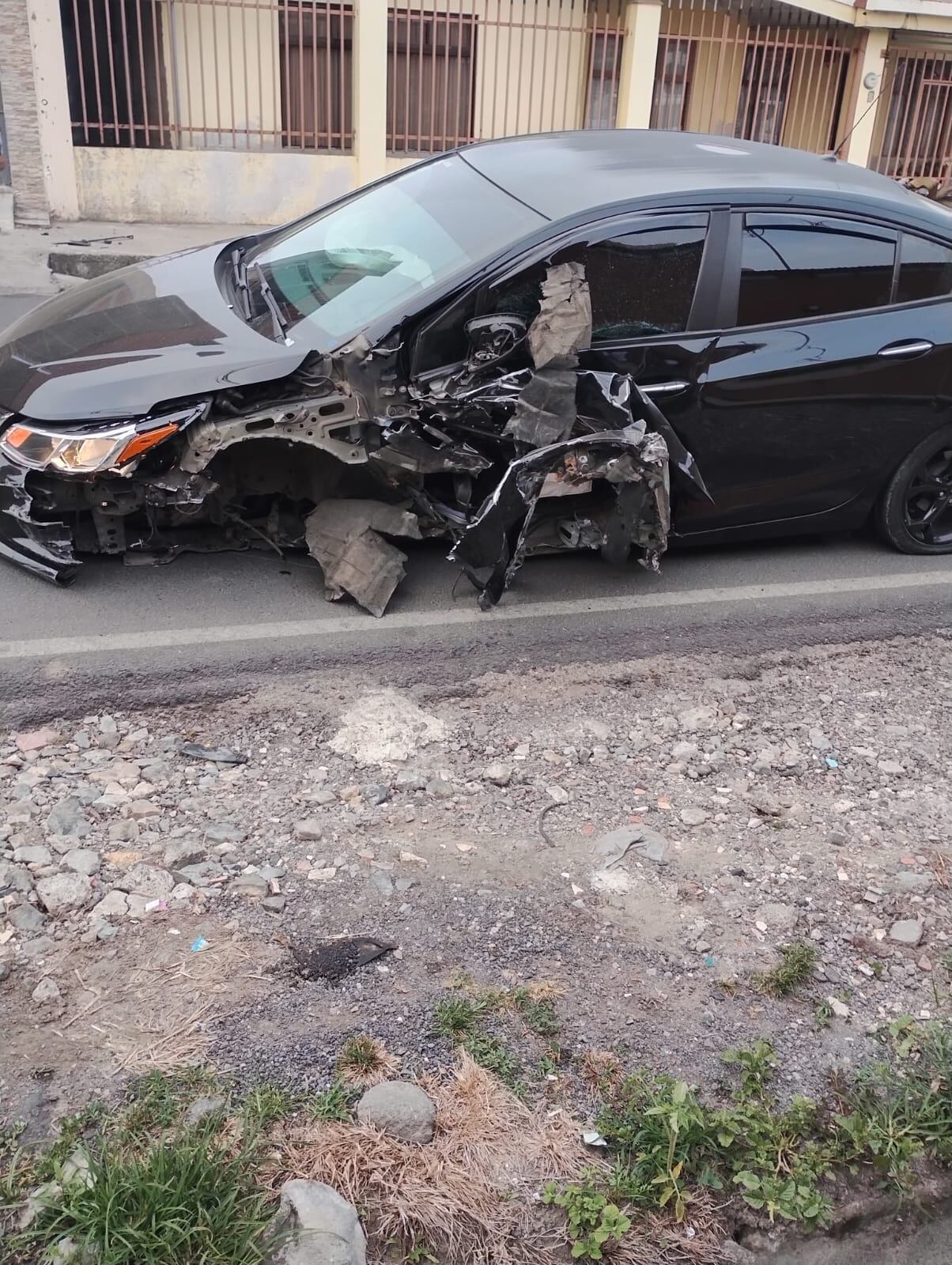 Accidente jugador Carlos Barahona