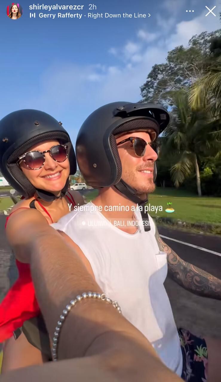 Shirley Álvarez y Daniel Vargas