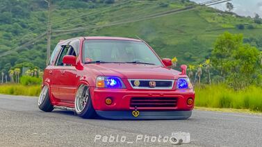 Bryan Castillo y su Honda CR-V del 99, el más “Tóxico” de los autos de perfil bajo