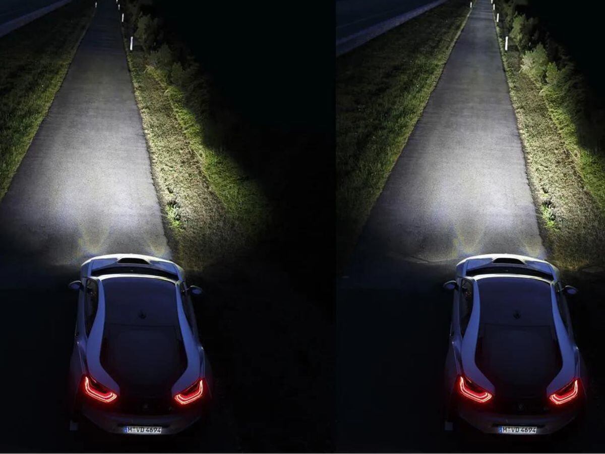 Los faros tipo láser tienen el mayor alcance del mercado, pero también son los más costosos. Foto: Coches.net