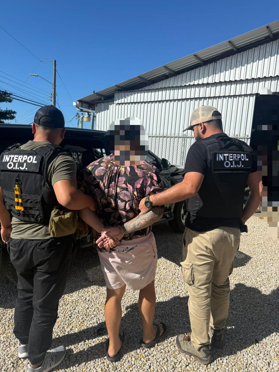 Un canadiense de apellido Bou, de 35 años, señalado como una persona peligrosa en su propio país, escogió Costa Rica para esconderse de su problema judicial. Foto: OIJ