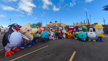 El Museo de los Niños hizo un campeonato de botargas de infarto y estos fueron los dos ganadores