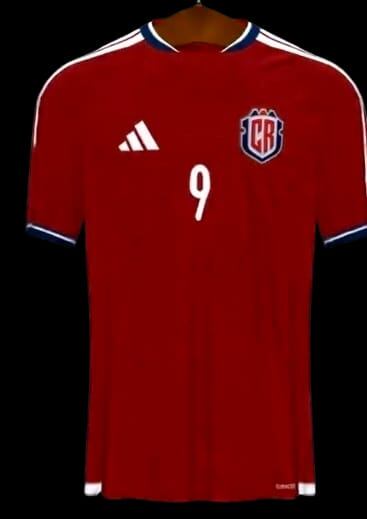 Este sería el primer uniforme de la Selección de Costa Rica según un youtuber español