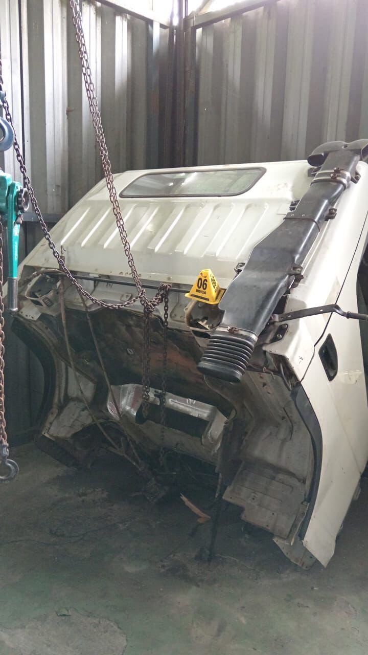 Hallan varios vehículos robados en propiedad en Sarapiquí.