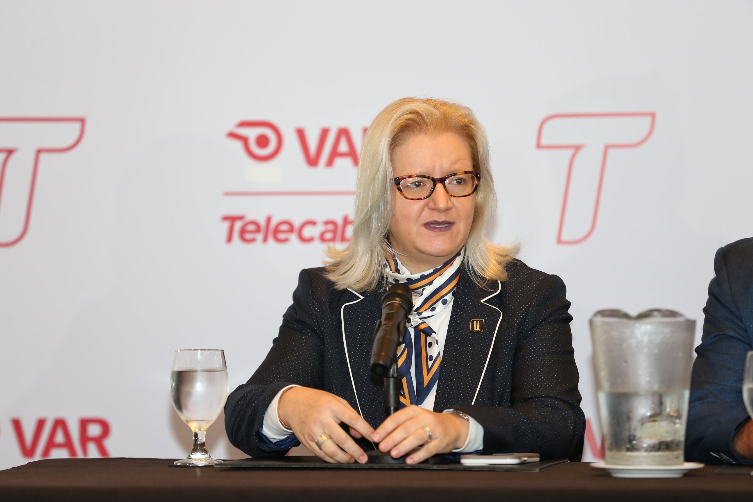 30/08/2024/ Conferencia de prensa de UNAFUT sobre la implementación del VAR a partir de la fecha 9 de la Liga Promerica / foto John Durán