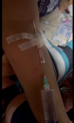 El Ministerio de Salud lanzó una alerta porque descubrió que están vendiendo una inyección de agua de mar que sirve para curar enfermedades.