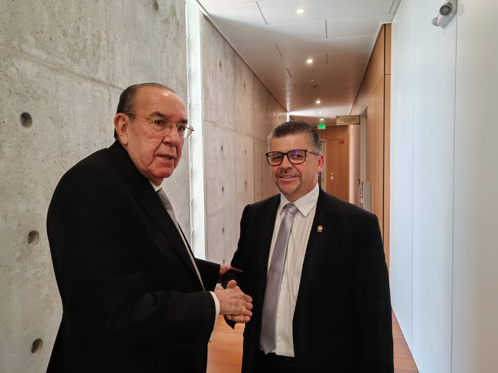 Rodrigo Arias y Gilberth Jiménez